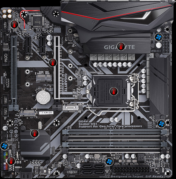 Gigabyte S1151 MicroATX Z390M GAMING DDR4 Motherboard | Computer Alliance