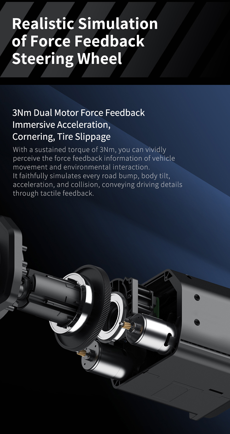 pxn v99 force feedback steering wheel