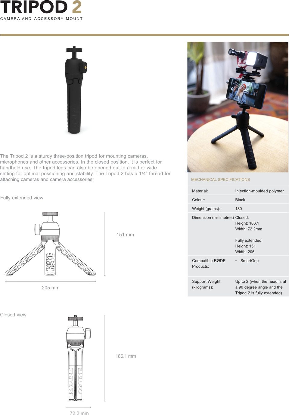 rode vlogger kit usb-c filmmaking kit for usb-c devices