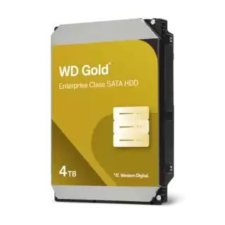 WD Gold SATA HDD 4TB Left