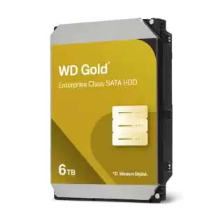 WD Gold SATA HDD 6TB Left