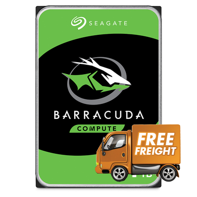 4TB Seagate 3.5 5900rpm SATA 6Gb/s BarraCuda HDD PN ST4000DM004