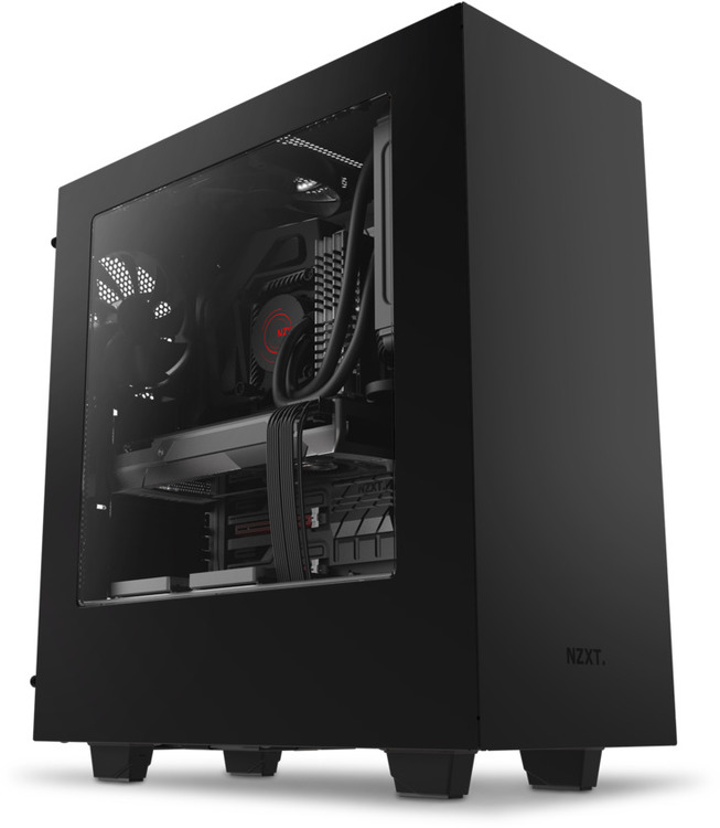 NZXT Black S340 Mid Tower Case (No PSU) | Computer Alliance