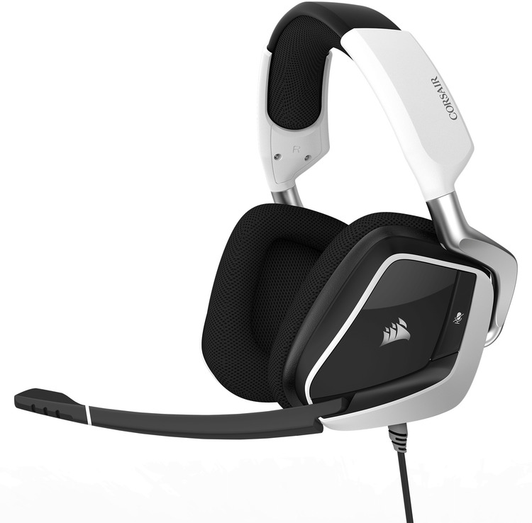 Corsair VOID PRO White Wired Premium Gaming Headset CA-9011155-AP with ...