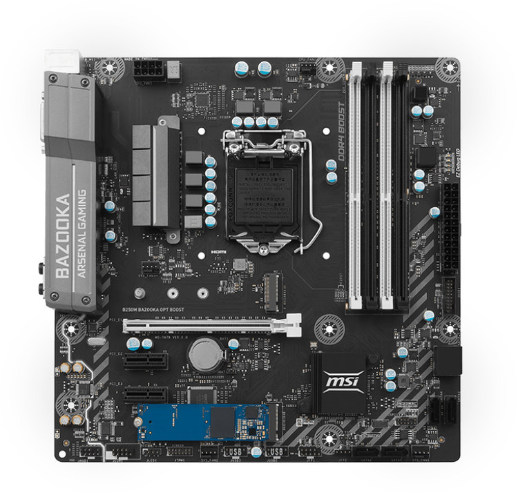 マザーボード MSI MAG B660M BAZOOKA DDR4 Micro-ATX Intel B660チップ