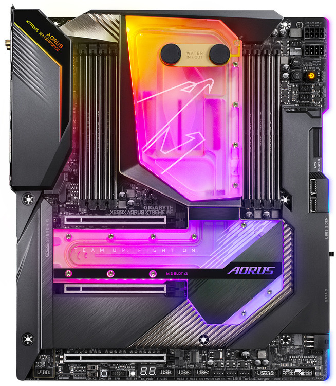 Gigabyte x299x aorus xtreme waterforce обзор