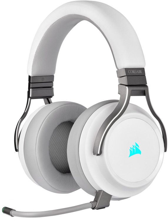 Corsair Virtuoso RGB Wireless White Gaming Headset CA-9011186-AP | CA