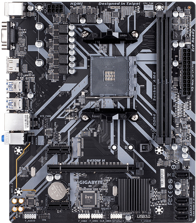 Gigabyte AM4 MicroATX B450M-H DDR4 Motherboard | Computer Alliance