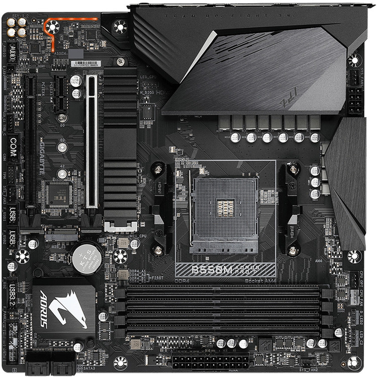 Gigabyte Am4 Microatx B550m Aorus Pro P Ddr4 Motherboard Ca