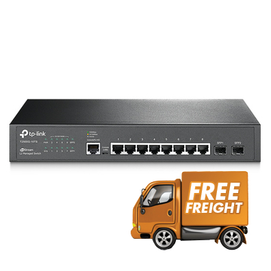 10 Port TP-Link TL-SG3210 JetStream Gigabit L2 Managed Switch with 2 SFP