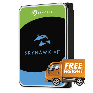 8TB Seagate 3.5 Skyhawk AI Surveillance HDD ST8000VE001