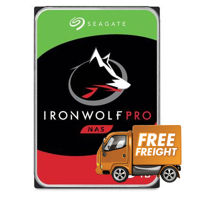 10TB Seagate 3.5 7200rpm SATA IronWolf PRO NAS HDD ST10000NT001, *Eligible for e-Gift Card or Logitech Product via Redemption