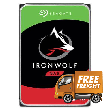 6TB Seagate 3.5 5400rpm SATA IronWolf NAS HDD ST6000VN006, *Eligible for e-Gift Card or Logitech Product via Redemption