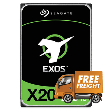 20TB Seagate EXOS X20 3.5 SATA 7200rpm Hard Drive ST20000NM007D, *Eligible for e-Gift Card or Logitech Product via Redemption