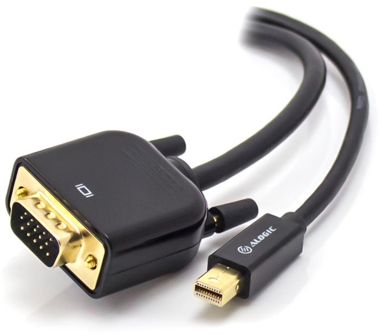 Metre Alogic Smartconnect Mini Displayport To Vga Cable Male To Male