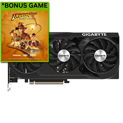 Gigabyte RTX 4070 Ti Super 16GB WINDFORCE OC Graphics Card, *Bonus Game, Indiana Jones via redemption