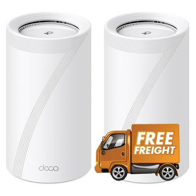 TP-Link Deco BE85 Wireless-BE22000 Whole Home Mesh System 2-Pack