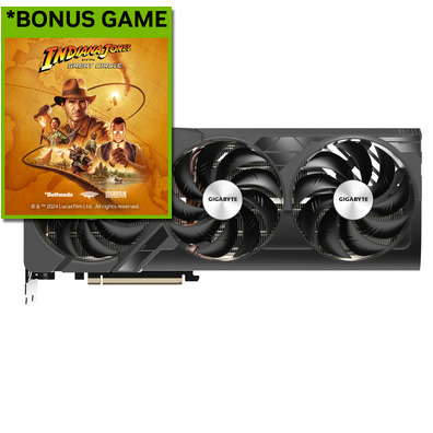 Gigabyte RTX 4080 Super 16GB WINDFORCE V2 Graphics Card, *Bonus Game, Indiana Jones via redemption