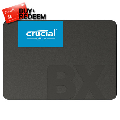 4TB Crucial BX500 2.5 SATA 6Gb/s SSD Drive CT4000BX500SSD1, *$5 Voucher by Redemption