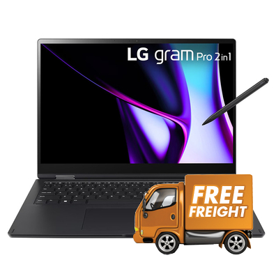 LG Gram Pro 2-in-1 16T90SP-G.AP55A 16 Core Ultra 5 Laptop Win 11 Pro