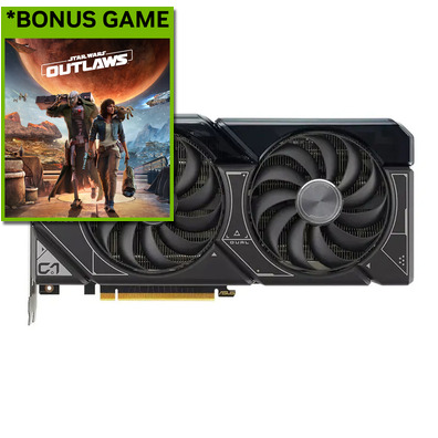 ASUS Dual RTX 4070 Ti Super 16GB OC Gaming Graphics Card, *Bonus Game, Star Wars Outlaws via redemption