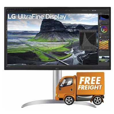 32 LG 32UQ85RV-W 4K UHD IPS Monitor with 90W USB-C