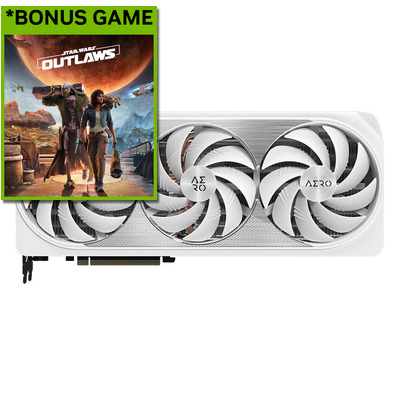 Gigabyte RTX 4090 24GB Aero OC Graphics Card, *Bonus Game, Star Wars Outlaws via redemption