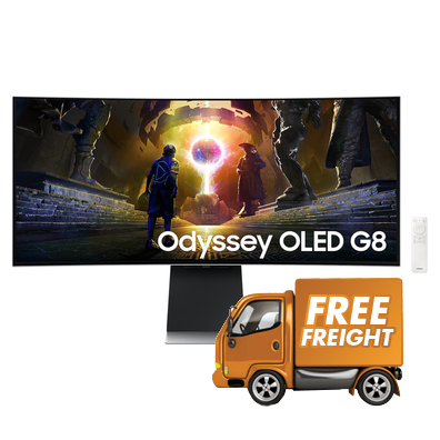 34 Samsung Odyssey Anti-Glare OLED G8 UWQHD Curved Gaming Monitor LS34DG850SEXXY