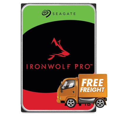 24TB Seagate 3.5 7200rpm SATA Ironwolf Pro NAS HDD ST24000NT002, *Eligible for e-Gift Card or Logitech Product via Redemption