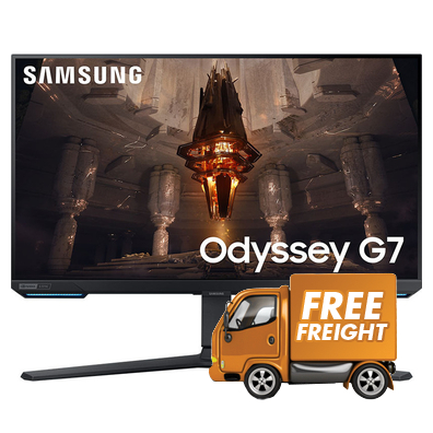 28 Samsung Odyssey G70B 144Hz 4K UHD IPS Gaming Monitor LS28BG700EEXXY - OPEN STOCK - CLEARANCE