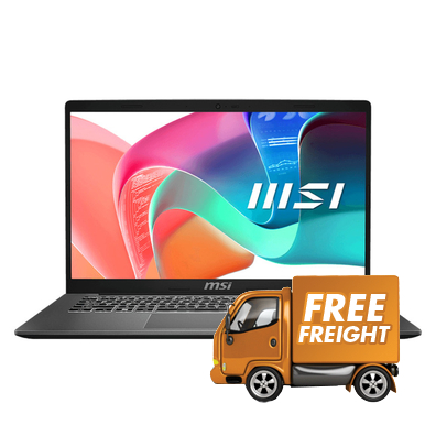 MSI Modern 14 F1MG-078AU Core 7 Windows 11 Pro Laptop Platinum Grey