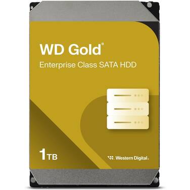 1TB WD 3.5 7200rpm SATA 6Gb/s Gold HDD PN WD1005FBYZ