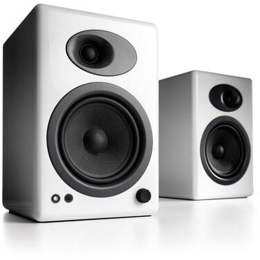 Audioengine 5+ Classic Powered Wired Speakers White