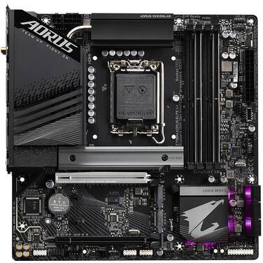 Gigabyte S1700 MicroATX Z790M AORUS ELITE AX DDR5 Motherboard