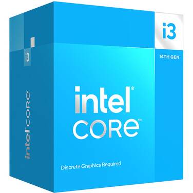 Intel S1700 Core i3 14100F 4 Core CPU BX8071514100F, *BONUS HyperX Mouse Pad