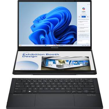 ASUS UX8406MA-PZ103W Zenbook DUO OLED 14 Core Ultra 9 Laptop Win 11