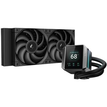 Deepcool Mystique 240 R-LX550-BKDSNC-G-1 LCD Liquid Cooler