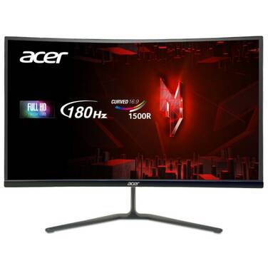 27 Acer Nitro ED270U S3 QHD 180Hz VA Curved Gaming Monitor with Speakers