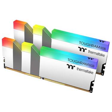 32GB DDR4 (2 x 16GB) Thermaltake TOUGHRAM RGB 3600MHz CL18 Memory White