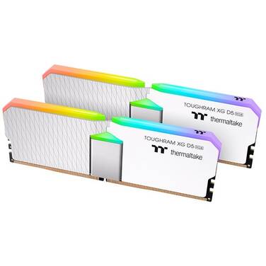 32GB (2x16GB) DDR5 Thermaltake TOUGHRAM XG RGB 8000MT/s C38 Memory White