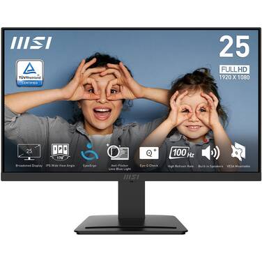 24.5 MSI PRO MP253 FHD IPS Monitor with Speakers