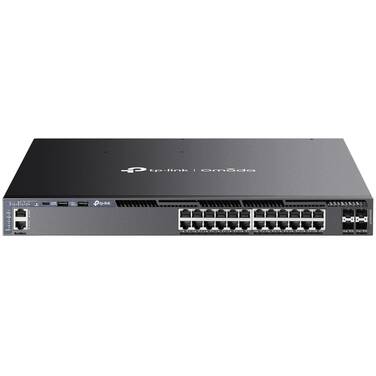 24 Port TP-Link SG6428XHP Omada Gigabit Stackable L3 Managed PoE+ Switch with 4 10G Slots