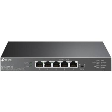 5 Port TP-Link TL-SG105PP-M2 2.5G Desktop Switch with 4-Port PoE++