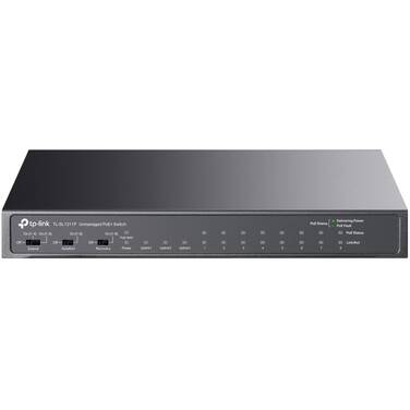 8 Port TP-Link TL-SL1311P 10/100Mbps + 3-Port Gigabit Desktop Switch with 8-Port PoE+