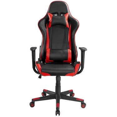 Brateck PU Leather Gaming Chair Black/Red