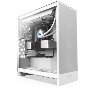 NZXT ATX H7 Flow 2024 White Case CM-H72FW-01