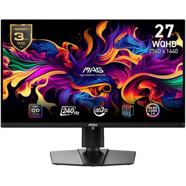 27 MSI MAG 271QPX QD-OLED E2 QHD 360Hz Gaming Monitor