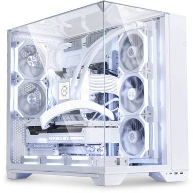 Lian Li O11 Vision E-ATX Dual Chamber White Gaming Case