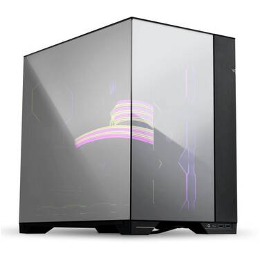 Lian Li O11 Vision E-ATX Dual Chamber Black Reflective Gaming Case