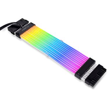 Lian Li 24 Pin PV2 STRIMER PLUS Addressable RGB LED PSU Extension Cable With Controller